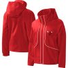 G III 4Her by Carl Banks Amazing Chicago Bulls Women's Red Last Shot Full Zip Hoodie Upgrade your fan gear! Order this premium jersey today.
