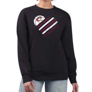 G III 4Her by Carl Impressive Banks Cleveland Cavaliers Women's Black Heart Graphic Fleece Pullover Sweatshirt Designed for performance! Get this functional jersey.