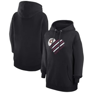 G III Amazing 4Her by Carl Banks Cleveland Cavaliers Women's Black Heart Pullover Hoodie For the true fans! Secure this authentic jersey now.