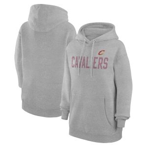 G III 4Her by Carl Banks Cleveland Cavaliers Women's Notable Heather Gray Dot Print Pullover Hoodie Unbeatable style! Get this stylish jersey now.