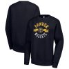 G III 4Her by Carl Banks Denver Nuggets Women's Navy Large Team Logo Graphic Alluring Fleece Pullover Sweatshirt Show your dedication! Own this special jersey for your team.