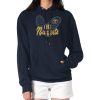 G III 4Her by Carl Banks Denver Nuggets Women's Superb Navy Leopard Heart Graphic Fleece Pullover Hoodie Upgrade your fan gear! Order this premium jersey today.