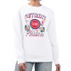 G III 4Her by Striking Carl Banks Detroit Pistons Women's White Flowers Team Logo Graphic Fleece Crewneck Pullover Sweatshirt Designed for performance! Get this functional jersey.