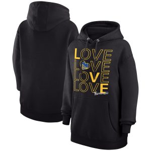 G III 4Her by Carl Banks Golden Stunning State Warriors Women's Black Basketball Love Fleece Pullover Hoodie Limited edition! Don't miss your chance to own this unique jersey.