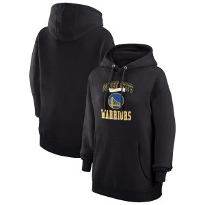 G III 4Her by Carl Magnificent Banks Golden State Warriors Women's Black Graphic Fleece Pullover Hoodie Stand out from the crowd! Wear this eye - catching jersey.