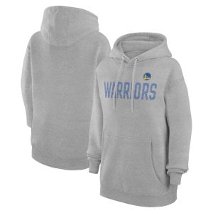 G III 4Her by Carl Banks Golden State Warriors Women's Heather Gray Dot Print Pullover Hoodie Exquisite Enhance your game - day look! Get this fashionable jersey.