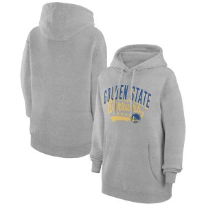 G III 4Her by Carl Banks Golden State Warriors Women's Heather Gray Filigree Logo Pullover Alluring Hoodie Join the elite! Get this exclusive jersey.