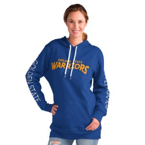 G III 4Her by Carl Banks Golden Delightful State Warriors Women's Royal Base Coach Pullover Hoodie Experience luxury! Order this high - end jersey.
