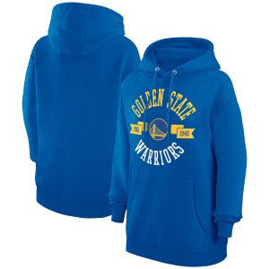 G III 4Her by Carl Banks Golden State Warriors Exquisite Women's Royal City Pullover Hoodie Hurry! Exclusive offer. Get your hands on this outstanding jersey right away.