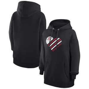 G III 4Her by Carl Banks Premium - grade Houston Rockets Women's Black Heart Pullover Hoodie For a short time only! Don't miss out on this fantastic jersey.