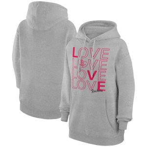 G III 4Her by Carl Banks Houston Rockets Enchanting Women's Heather Gray Basketball Love Fleece Pullover Hoodie Be a part of the action! Get this game - ready jersey.