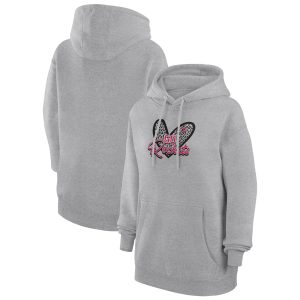 G Remarkable III 4Her by Carl Banks Houston Rockets Women's Heather Gray Leopard Heart Graphic Fleece Pullover Hoodie Be a part of the action! Get this game - ready jersey.