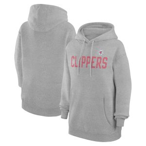 G III 4Her Alluring by Carl Banks LA Clippers Women's Heather Gray Dot Print Pullover Hoodie Designed for performance! Get this functional jersey.