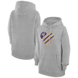 G III 4Her by Carl Banks Los Classy Angeles Lakers Women's Heather Gray Heart Pullover Hoodie Be the first! Order this trendy jersey ahead of the crowd.