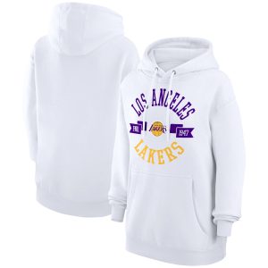 G III 4Her by Carl Banks Notable Los Angeles Lakers Women's White City Pullover Hoodie Last chance! Grab this awesome jersey before it's gone for good.