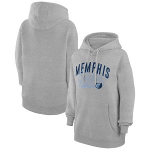 G III Marvelous 4Her by Carl Banks Memphis Grizzlies Women's Heather Gray Filigree Logo Pullover Hoodie Designed for performance! Get this functional jersey.