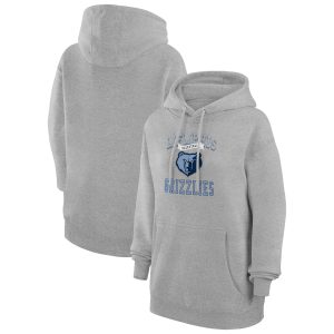 G III 4Her by Delightful Carl Banks Memphis Grizzlies Women's Heather Gray Graphic Fleece Pullover Hoodie Be the first! Order this trendy jersey ahead of the crowd.