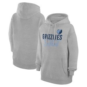 G Amazing III 4Her by Carl Banks Memphis Grizzlies Women's Heather Gray Graphics Fleece Pullover Hoodie Enhance your game - day look! Get this fashionable jersey.