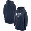 G III 4Her by Carl Banks Memphis Grizzlies Women's Navy Heart Pullover Hoodie Fabulous Last chance! Grab this awesome jersey before it's gone for good.