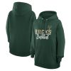 G III 4Her by Phenomenal Carl Banks Milwaukee Bucks Women's Hunter Green Graphics Fleece Pullover Hoodie Be a part of the action! Get this game - ready jersey.