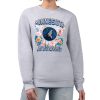 G III 4Her by Carl Banks Minnesota Timberwolves Women's Heather Gray Dashing Flowers Team Logo Graphic Fleece Crewneck Pullover Sweatshirt Limited edition! Don't miss your chance to own this unique jersey.