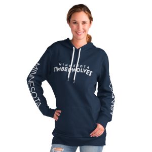 G III 4Her by Carl Banks Minnesota Timberwolves Women's Navy Phenomenal Base Coach Pullover Hoodie Hurry! Exclusive offer. Get your hands on this outstanding jersey right away.