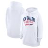 G III 4Her by Carl Banks New Orleans Pelicans Women's White Filigree Prime Logo Pullover Hoodie Celebrate your team! Order this commemorative jersey.