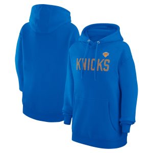 G III 4Her by Carl Captivating Banks New York Knicks Women's Blue Dot Print Pullover Hoodie Stand out from the crowd! Wear this eye - catching jersey.