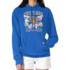 G III 4Her by Carl Banks New York Knicks Women's Blue Flowers Team Logo Unique Graphic Fleece Pullover Hoodie Last chance! Grab this awesome jersey before it's gone for good.