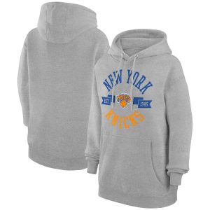 G III 4Her by Carl Banks New York Knicks Women's Heather Gray City Pullover Superb Hoodie Celebrate your team! Order this commemorative jersey.