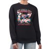G III 4Her by Carl Banks Oklahoma City Thunder Alluring Women's Black Flowers Team Logo Graphic Fleece Crewneck Pullover Sweatshirt New arrival! Check out this fresh and exciting jersey.