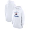 G Top - notch III 4Her by Carl Banks Oklahoma City Thunder Women's White Graphic Fleece Pullover Hoodie New arrival! Check out this fresh and exciting jersey.