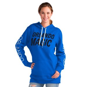 G III 4Her by Carl Banks Orlando Magic Women's Distinguished Blue Base Coach Pullover Hoodie Team spirit! Show it off with this awesome jersey.
