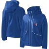 G III 4Her Exquisite by Carl Banks Philadelphia 76ers Women's Royal Last Shot Full Zip Hoodie Limited stock! Be quick and grab this must - have jersey to support your team.