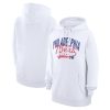 G III 4Her by Carl Banks Philadelphia 76ers Women's Outstanding White Filigree Logo Pullover Hoodie Trending now! Grab this hot jersey while you can.