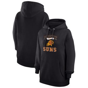 G III 4Her by Carl Banks Phoenix Striking Suns Women's Black Graphic Fleece Pullover Hoodie Collector's item! A rare addition to any collection.