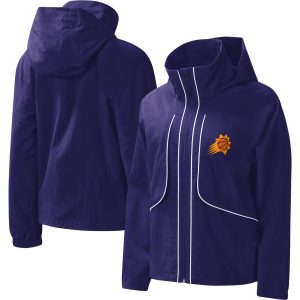 G III 4Her by Luxurious Carl Banks Phoenix Suns Women's Purple Last Shot Full Zip Hoodie Authentic look! Wear this genuine jersey.
