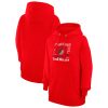 G III 4Her by Carl Banks Portland Phenomenal Trail Blazers Women's Red Team Collage Graphic Fleece Pullover Hoodie Limited stock! Be quick and grab this must - have jersey to support your team.