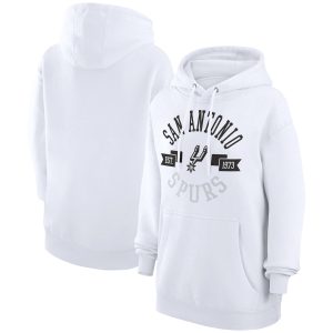 G III 4Her by Carl Banks San Fabulous Antonio Spurs Women's White City Pullover Hoodie For the true fans! Secure this authentic jersey now.