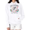 G III 4Her by Carl Banks San Antonio Spurs Women's White Flowers Team Logo Graphic Fantastic Fleece Pullover Hoodie Limited stock! Be quick and grab this must - have jersey to support your team.