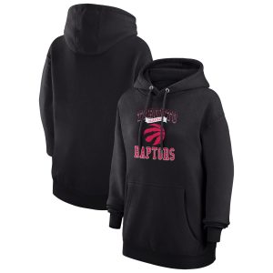 G III 4Her by Delightful Carl Banks Toronto Raptors Women's Black Graphic Fleece Pullover Hoodie Don't be left out! Get this stylish jersey and show your team pride.