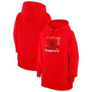 G III 4Her by Carl Banks Toronto Raptors Women's Red Team Collage Graphic Fleece Pullover Terrific Hoodie Be the first! Order this trendy jersey ahead of the crowd.