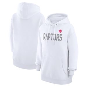 G III Terrific 4Her by Carl Banks Toronto Raptors Women's White Dot Print Pullover Hoodie Limited stock! Be quick and grab this must - have jersey to support your team.