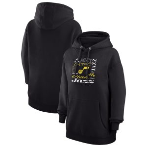 G III 4Her by Carl Banks Utah Jazz Women's Black Team Sophisticated Collage Graphic Fleece Pullover Hoodie Be the first! Order this trendy jersey ahead of the crowd.