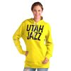 G III 4Her by Carl Enchanting Banks Utah Jazz Women's Gold Base Coach Pullover Hoodie Upgrade your fan gear! Order this premium jersey today.