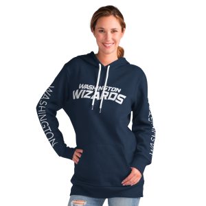 G III 4Her by Carl Banks Washington Wizards Women's Navy Fantastic Base Coach Pullover Hoodie New arrival! Check out this fresh and exciting jersey.