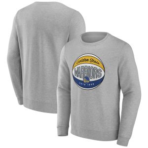 Golden State Warriors Gray Hard Color Dashing Pullover Sweatshirt Join the elite! Get this exclusive jersey.