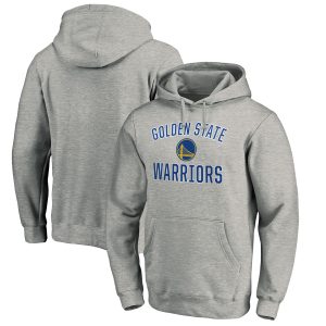 Golden State Warriors Heather Gray Premium - grade Victory Arch Pullover Hoodie Sports fans