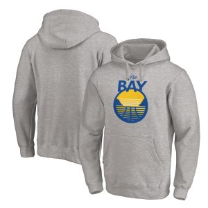 Golden State Warriors Heathered Terrific Gray The Bay Logo Pullover Hoodie Be a part of the action! Get this game - ready jersey.