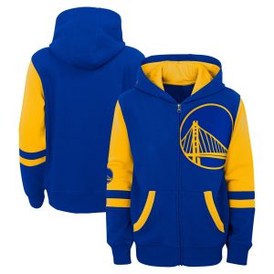 Golden State Warriors Preschool Royal Magnificent Straight To The League Full Zip Hoodie Act fast! Only a handful left. Secure this amazing jersey now.